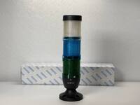 Сигнальная колонна IP65, 50 мм, LED FLASH 24V AC/DC, цвет белый, синий, зеленый, IK53BMYF024XM02E - EMAS 