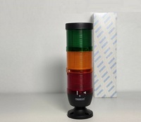 Сигнальная колонна IP65, 70 мм, LED FLASH 24V AC/DC, цвет зеленый, желтый, красный, IK73YSKF024XM02E - EMAS 