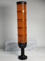 Сигнальная колонна IP65, 70 мм, LED 24V AC/DC, цвет желтый, IK75SSSSSL024XM01E - EMAS 