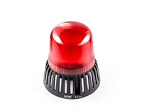 Сигнальная колонна, цвет красный, маячкового типа, 12-24V AC/DC, с зуммером, IT120R024Z - EMAS 