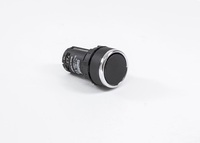 Кнопка моноблочная без фиксации, черная (1НО),  MB100DH - EMAS 