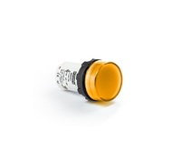 Светосигнальная арматура желтая 12V AC/DC, MBSD012S - EMAS 