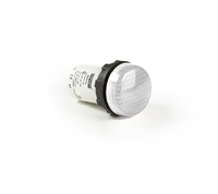 Светосигнальная арматура белая 12V AC/DC, MBSP012B - EMAS 
