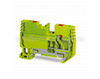 Проходная клемма PFT 4 E Yellow-Green ( 8001298074) - EMAS 