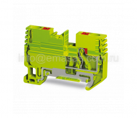 Проходная клемма заземления PFT 6 E Yellow-Green (8001298084) - EMAS 