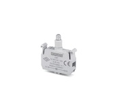 Блок подсветки с синим светодиодом 12-30V AC/DC, CB7 - EMAS 
