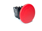 Кнопка аварийная "Грибок" с фиксацией (1НО), B100E60 - EMAS 
