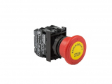 Кнопка аварийная с маркировкой "Грибок" красная (2НЗ), B202EE - EMAS 