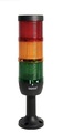 Сигнальная колонна 70 мм, LED 24V AC/DC, IP40, IK73L024XM01 - EMAS 