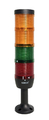 Сигнальная колонна 70 мм, LED FLESH 24V AC/DC, IP65, IK74SSYKF024XM01E - EMAS 