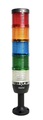 Сигнальная колонна 70 мм, LED FLESH 220V AC, IP40, IK75F220XM01E - EMAS 