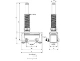 Мини выключатель с плунжером (1CO), MN1PUM9U - EMAS 