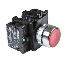 Кнопка без фиксации красная (2НO+2НЗ), CM305DK - EMAS 