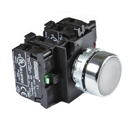 Кнопка без фиксации белая (2НO+2НЗ), CM305DB - EMAS 
