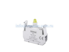 Блок подсветки с синим светодиодом 48V AC/DC, BW - EMAS 