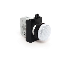 Светосигнальная арматура белая 100-230V AC, CP0B0XB - EMAS 