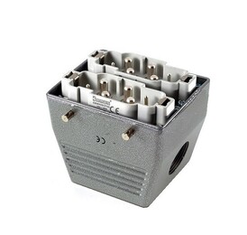 Вилка 2*((4x80A)+(2x16A)), боковой кабельный ввод EBM812FU10 - EMAS 