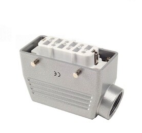 Розетка 6 полюсов, боковой кабельный ввод EBM606PU10 - EMAS 