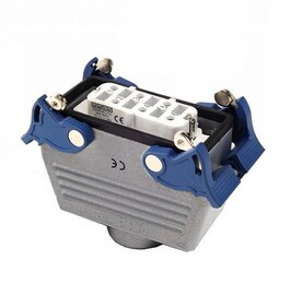 Розетка 6 полюсов, монтаж на кабель с фиксатором EBM606PU34 - EMAS 