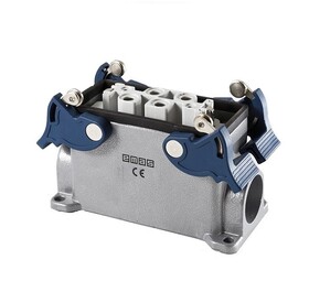 Розетка (4x80A)+(2x16A), монтаж на панель с фиксатором EBM806PD14 - EMAS 