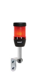 Сигнальная колонна IP40, 50 мм, LED 220V AC, цвет красный, IK51L220XD01 - EMAS 