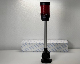 Сигнальная колонна IP65, 50 мм, LED 24V AC/DC, цвет красный, IK51L024XD24E - EMAS 