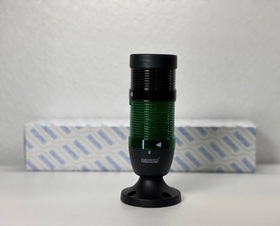 Сигнальная колонна IP40, 50 мм, LED 24V AC/DC, зуммер, цвет зеленый, IK51YL024ZM02 - EMAS 
