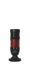 Сигнальная колонна 50 мм, LED FLASH 24V AC/DC, зуммер, IP65, IK51F024ZM02E - EMAS 