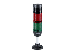 Сигнальная колонна 50 мм, LED FLASH 220V AC, зуммер, IP65, IK52F220ZM03E - EMAS 