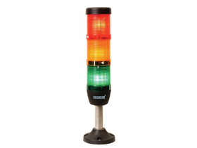 Сигнальная колонна 50 мм, LED FLASH 24V AC/DC, IP40, IK53F024XM03 - EMAS 