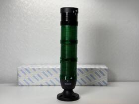Сигнальная колонна IP40, 50 мм, LED 24V AC/DC, зуммер, цвет зеленый тройной, IK53YYYL024ZM02 - EMAS 