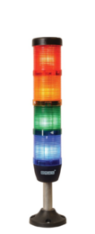 Сигнальная колонна 50 мм, LED FLASH 220V AC, IP40, IK54F220XM03 - EMAS 