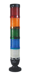 Сигнальная колонна 50 мм, LED 220V AC, IP65, IK55L220XM02E - EMAS 
