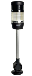 Сигнальная колонна 70 мм, LED 24V AC/DC, зуммер, IP40, IK71BL024ZD24 - EMAS 