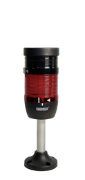 Сигнальная колонна 70 мм, LED 24V AC/DC, зуммер, IP40, IK71L024ZD03 - EMAS 
