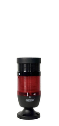 Сигнальная колонна 70 мм, LED FLESH 220V AC, зуммер, IP40, IK71F220ZM02 - EMAS 