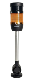 Сигнальная колонна 70 мм, LED 24V AC/DC, зуммер, IP40, IK71SL024ZD24 - EMAS 