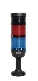Сигнальная колонна 70 мм, LED 24V AC/DC, IP40, IK72KML024ZM01 - EMAS 