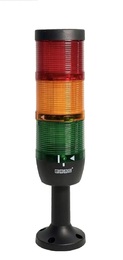 Сигнальная колонна 70 мм, LED 24V AC/DC, IP40, IK73L024XM01 - EMAS 