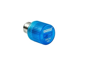 Светодиод LED 110V AC, цвет синий, BA15s, IKML110M - EMAS 