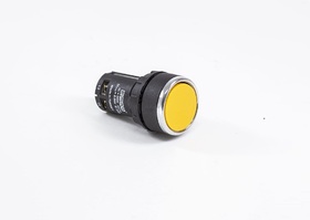 Кнопка моноблочная без фиксации, белая (1НО), MB100DS - EMAS 