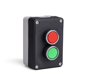 Пост 2-х кнопочный IP50, с подстветкой 12-30V AC/DC, (1НО+1H3), P2LL - EMAS 