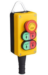 Пост 3-х кнопочный IP65, (4НО+1Н3), P3ECG23E68E67 - EMAS 