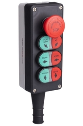 Пост 4-х кнопочный IP65, (6НО+1Н3), P43D1BE40 - EMAS 