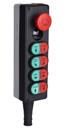 Пост 5-и кнопочный IP65, (8НО+1Н3),  P64D1BE40 - EMAS 
