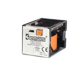 Промышленное реле 8-контактное 220V AС, RE1P08AC220 - EMAS 