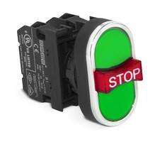 Тройные с аварийной кнопкой "STOP" - EMAS 