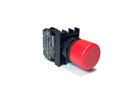 Кнопка аварийная "Грибок" с фиксацией (1НЗ), B200E30 - EMAS 