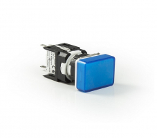 Светосигнальная арматура синяя 12-24V AC/DC, D070DXM - EMAS 