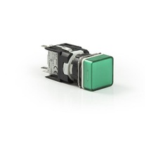 Светосигнальная арматура зеленая 12-24V AC/DC, D090KXY - EMAS 